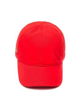 Casquette Lacoste Basic Rouge pour garçon et fille