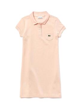 Robe Lacoste Tennis Rose Fille