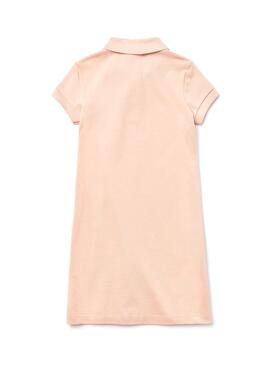 Robe Lacoste Tennis Rose Fille