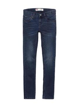 Jeans Levis 519 Dark pour Garçon