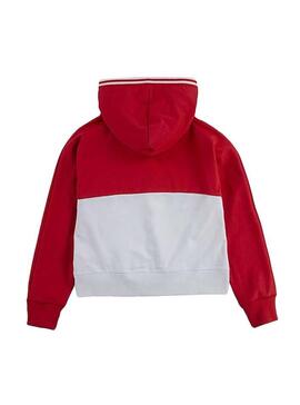 Sweat Levis Sporty Rouge pour Filles