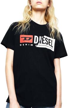 T-Shirt Diesel Diego Black pour femme et homme