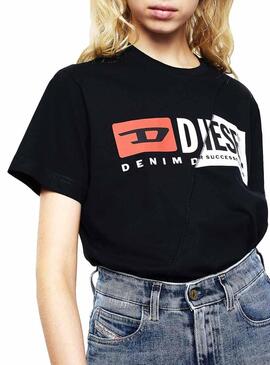 T-Shirt Diesel Diego Black pour femme et homme