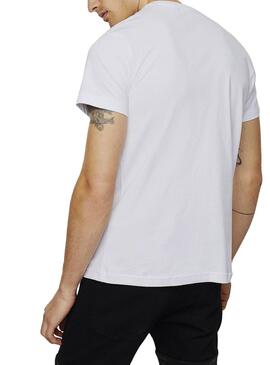 T-Shirt Diesel Diego Blanc pour homme et femme