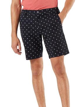 Dockers Shorts Blue Micro Drawing pour homme