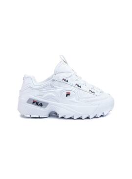 Baskets Fila D-Formation Heritage Blanches Femme