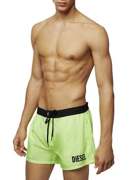 Slip de bain Diesel Sandy Vert pour homme