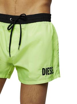 Slip de bain Diesel Sandy Vert pour homme