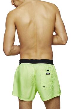 Slip de bain Diesel Sandy Vert pour homme