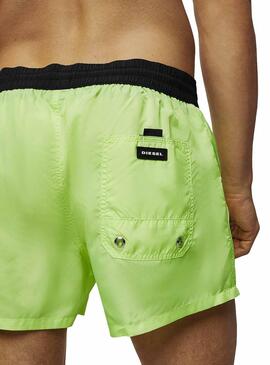 Slip de bain Diesel Sandy Vert pour homme