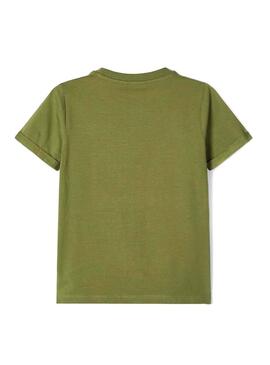T-Shirt Name It Vux Vert pour Garçon