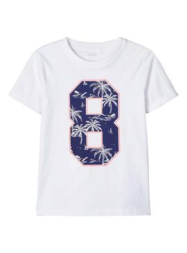 T-Shirt Name It Vux Blanc pour Garçon