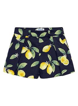 Short Mayoral Lemon Bleu pour Fille