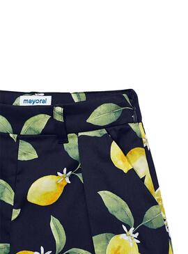 Short Mayoral Lemon Bleu pour Fille