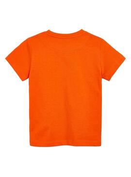 T-Shirt Mayoral Safari Orange pour Garçon