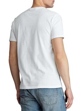 T-Shirt Polo Ralph Lauren Polobear Blanc Homme