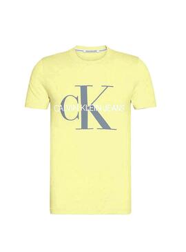 T-Shirt Calvin Klein Vegetable Jumpsuitgram Amarillo