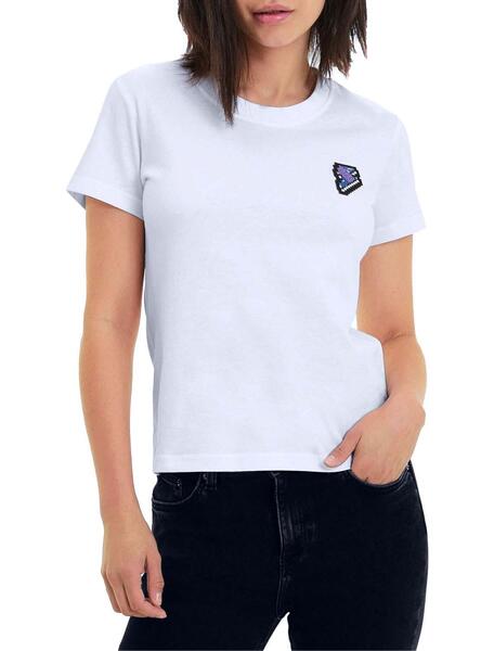 T Shirt Puma Digital Love Blanc pour Femme