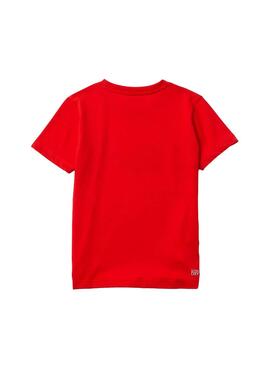T-Shirt Lacoste Croco Rouge para Garçon