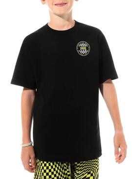 T-Shirt Vans Check Noir pour Garçon