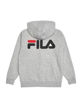 Sweat Fila Basic Gris pour Garçon et Fille