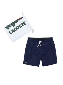 Maillot de bain Lacoste Basic Bleu pour Garçon