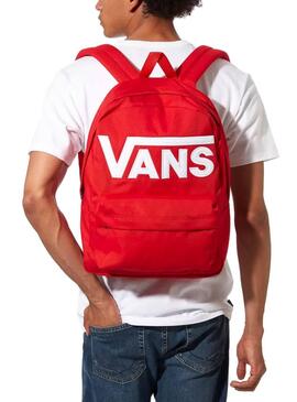 Sac à dos Vans Old Skool Rouge pour Garçon et Fille