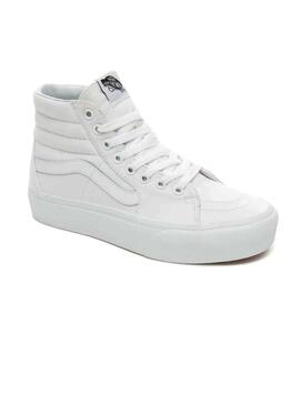 Baskets Vans Sk8-Hi 2.0 Platform Blanc Femme