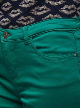 Pantalons Naf Naf Kemp 2 Vert pour femmes