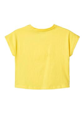 T-Shirt Name It Vilma Jaune pour Fille