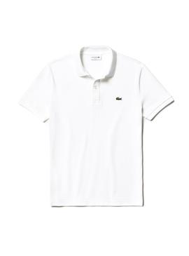 Polo Lacoste Basico Blanc Hommes