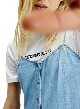 Robe Tommy Jeans Chambray pour Femme