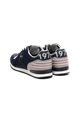 Baskets Pepe Jeans Tinker Wer Bleu Marine