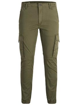 Pantalon Jack and Jones Paul Vert pour Homme
