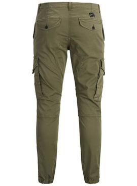 Pantalon Jack and Jones Paul Vert pour Homme