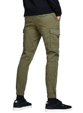 Pantalon Jack and Jones Paul Vert pour Homme