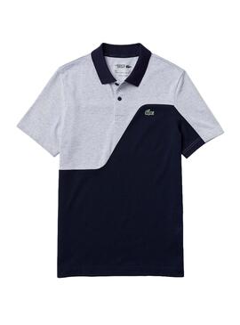 Polo Lacoste Wave Gris pour Homme