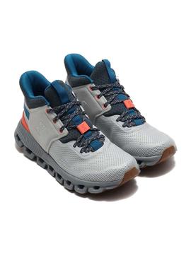 Baskets On Running Cloud Hi Edge Glacier Femme