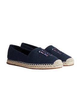 Espadrilles Tommy Hilfiger Nautical Bleu pour Femme