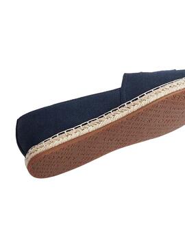 Espadrilles Tommy Hilfiger Nautical Bleu pour Femme