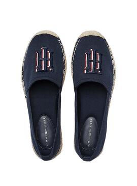 Espadrilles Tommy Hilfiger Nautical Bleu pour Femme