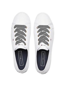 Baskets Tommy Hilfiger Nautical Blanc Femme