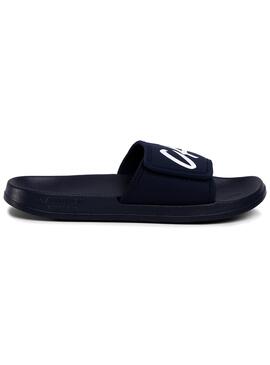 Flip Flops Calvin Klein CK Wave Marin pour Homme