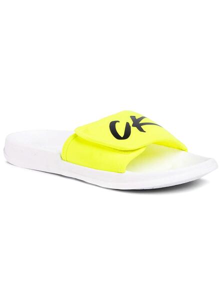 Flip Flops Calvin Klein CK Wave Jaune pour Homme