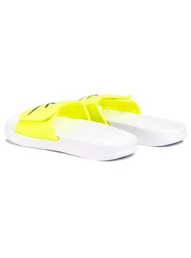 Flip Flops Calvin Klein CK Wave Jaune pour Homme