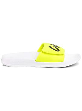Flip Flops Calvin Klein CK Wave Jaune pour Homme