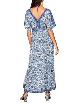 Robe Pepe Jeans Bite Bleu pour Femme