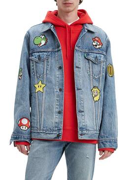 Veste Denim Levis Vintage Super Mario