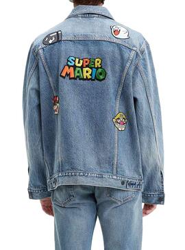 Veste Denim Levis Vintage Super Mario