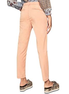 Pantalon Pepe Jeans Maura Orange pour Femme